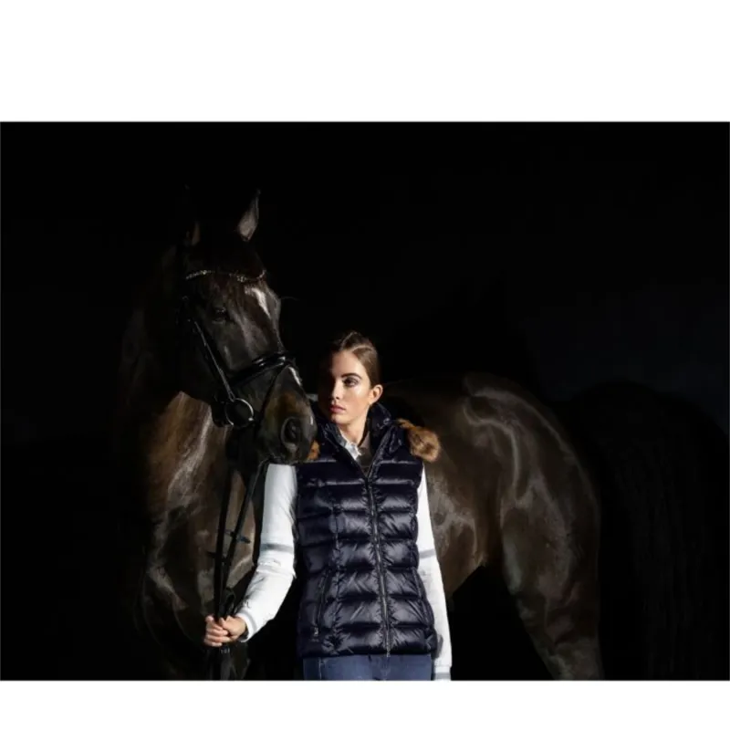 Pikeur Alice Ladies Vest - Silver Grey-1